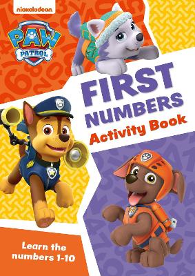 PAW Patrol First Numbers Activity Book