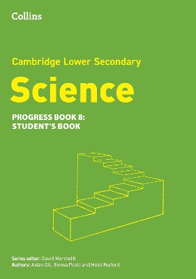 Lower Secondary Science Progress Student's Book: Stage 8