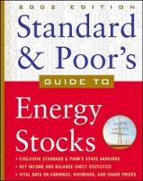 Standard & Poor's Guide to Energy Stocks