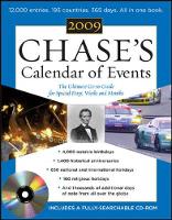 Chase's Calendar of Events 2009 (Book + CD-ROM)