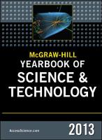 McGraw-Hill Yearbook of Science and Technology 2013