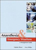 ANAESTHESIA N EMERGENCY SITUATIONS