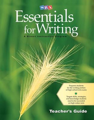 SRA Essentials for Writing Teacher's Guide