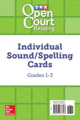 Open Court Reading Grades 1-3 Individual Sound/Spelling Cards