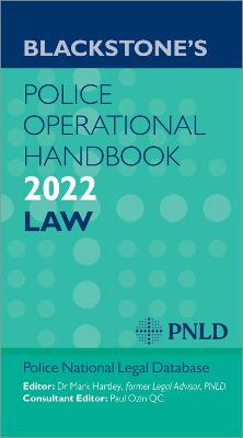 Blackstones Police Operational Handbook 2022