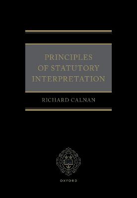 Principles of Statutory Interpretation