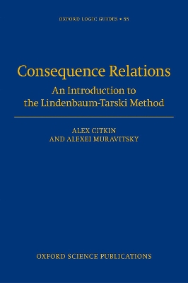 Consequence Relations