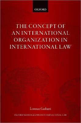 Concept of an International Organization in International Law
