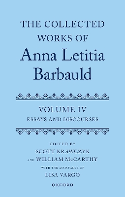 Collected Works of Anna Letitia Barbauld: Volume 4