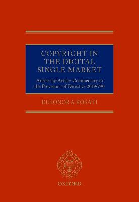 Copyright in the Digital Single Market