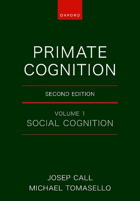 Primate Cognition: Volume 1