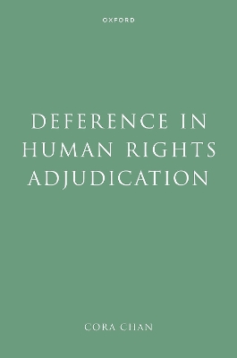 Deference in Human Rights Adjudication