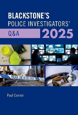 Blackstone's Police Investigators' Q&A 2025