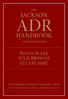 The Jackson ADR Handbook, 4th Edition