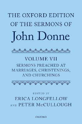 The Oxford Edition of the Sermons of John Donne, Volume VII