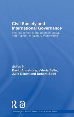 Imagem de capa do ebook Civil Society and International Governance (Open Access) — The role of non-state actors in global and regional regulatory frameworks