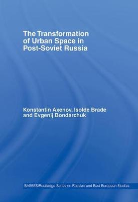 Imagem de capa do ebook The Transformation of Urban Space in Post-Soviet Russia