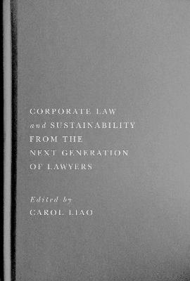 Corporate Law and Sustainability from the Next Generation of Lawyers