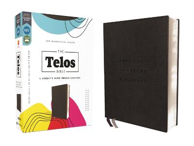 NIV, The Telos Bible, Leathersoft, Charcoal, Comfort Print