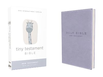 NIV, Tiny Testament Bible, New Testament, Leathersoft, Blue, Comfort Print