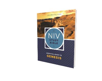 NIV Study Bible Essential Guide to Genesis, Paperback, Red Letter, Comfort Print