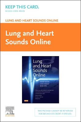 Lung and Heart Sounds Online (User Guide and Access Code) 1e
