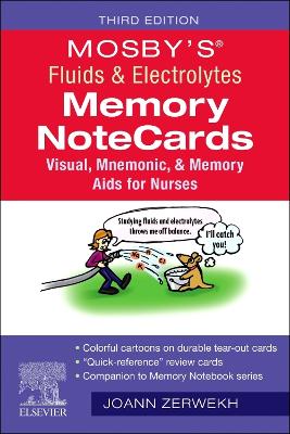 Mosby's (R) Fluids & Electrolytes Memory NoteCards