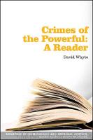 Readings in Crimes of the Powerful
