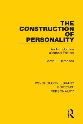 The Construction of Personality