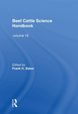 Beef Cattle Science Handbook, Vol. 19