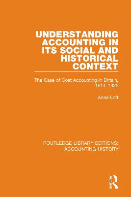 Understanding Accounting in its Social and Historical Context