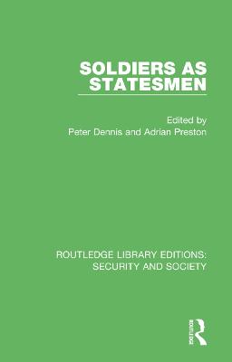 Soldiers as Statesmen