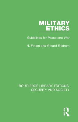 Military Ethics