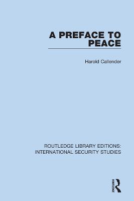 Preface to Peace