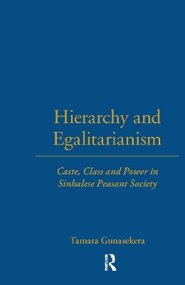 Hierarchy and Egalitarianism