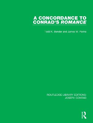 A Concordance to Conrad's Romance