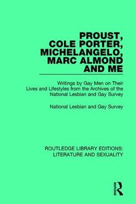 Proust, Cole Porter, Michelangelo, Marc Almond and Me