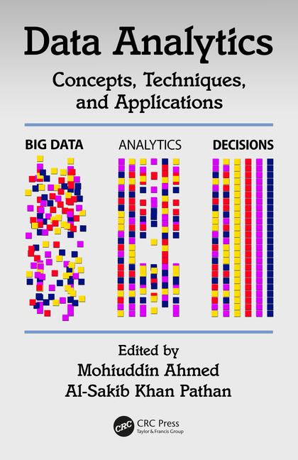 Imagem de capa do ebook Data Analytics — Concepts, Techniques, and Applications
