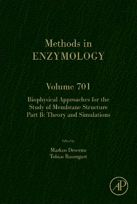 Biophysical Approaches for the Study of Membrane Structure Part B