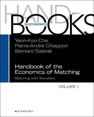 Handbook of the Economics of Matching