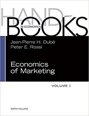 Handbook of the Economics of Marketing