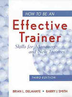 How to Be an Effective Trainer