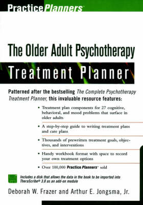 Older Adult Psychotherapy Treatment Planner