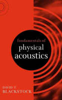 Fundamentals of Physical Acoustics