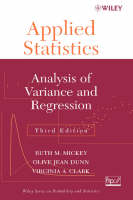 Applied Statistics - Analysis of Variance and Regression 3e