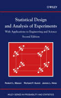 Statistical Design and Analysis of Experiments - With Applications to Engineering and Science 2e