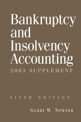 Bankruptcy and Insolvency Accounting