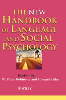 New Handbook of Language and Social Psychology