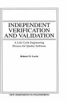 Independent Verification and Validation