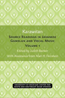 Karawitan, Volume 1